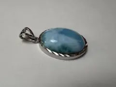 ペンダントトップ ネックレス ラリマー