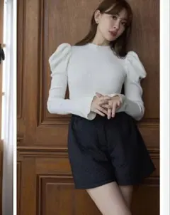 2026年最新】volume sleeve rib knit topの人気アイテム - メルカリ