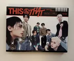 【予約特典付き】スキズ　this&that this ver. 通常盤　開封済み