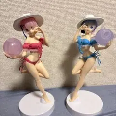 Re:ゼロから始める異世界生活 レム ラム 水着 フィギュア