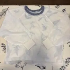 チャオパニックティピー　シースルー長袖トップス