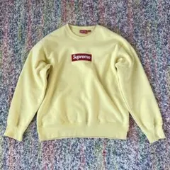 シュプリーム インサイドアウト スウェット デカロゴ オレンジ XL 
