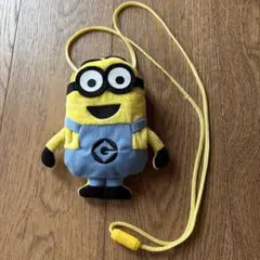 ミニオン ストラップ付きポーチ