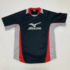 Mizuno 半袖シャツ Lサイズ ブラック レッド グレーのサムネイル