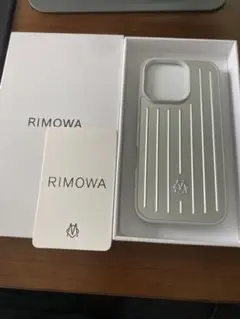 新品RIMOWAアルミニウムケース シルバー グレーiPhone14ProMax
