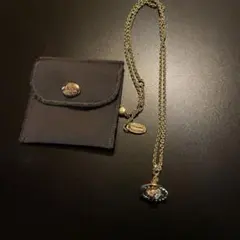 サボテン様ヴィヴィアンウエストウッド　ネックレス　オーヴ　ピンクゴールド