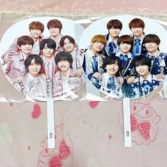 なにわ男子 集合うちわ 2枚