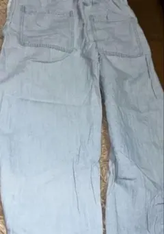 ライトブルーのジーンズウエストゴム