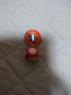 スーパーマリオ　マスコットフィギュア　スーパーキノコ