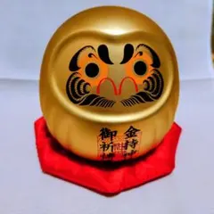E壁 【黄金】高崎だるま 縁起物 金運アップ 昭和レトロ 伝統工芸品 