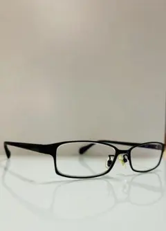 Zoff ブラックフレーム 度なし＋ケース付き