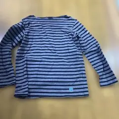 ORCIVAL ストライプ 長袖カットソー グレー/ネイビー