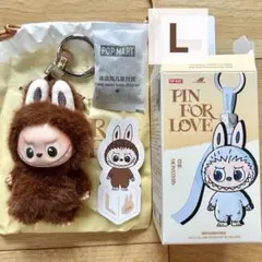 【L】ラブブ　PIN FOR LOVE イニシャル