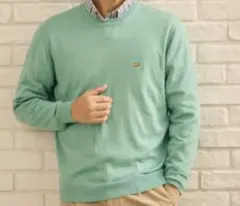 Golden Bear クルーネックニット グリーン Mサイズ