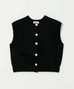 EMMEL REFINES　メタルボタン ニットベスト