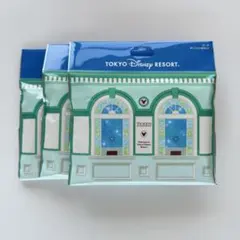 ディズニー　リゾート　パークチケット柄　ランダム　ポーチ　未開封　3個セット
