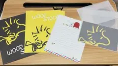 SNOOPY スヌーピー　便箋　レターセット　ウッドストック