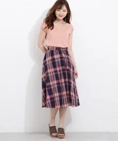 ☆美品☆ PROPORTION BODY DRESSING チェック柄スカート☆