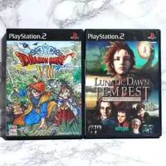 PS2ソフト ドラクエ8/ルナティックドーン RPG2本セット 【匿名配送】