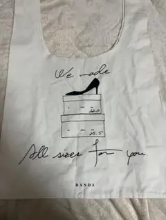 RANDA トートバッグ ホワイト