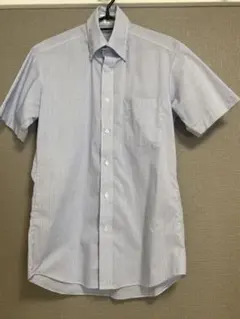 ORIHICA オリヒカ　ストライプ半袖シャツ　Sサイズ