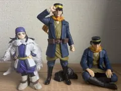 【値下げ】ゴールデンカムイ 杉本 アシリッパ フィギュア 3体セット