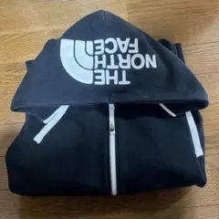 THE NORTH FACE ブラックパーカー フルジップ