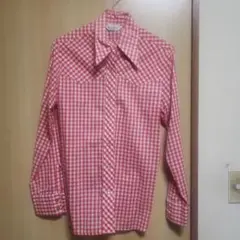 Wrangler ウエスタン 長袖 USA製 ギンガム チェック ヴィンテージ