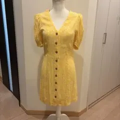 新品未使用　H&M レディース　花柄　ワンピースのサムネイル