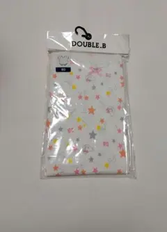 ミキハウスダブルB　新品　80cm　ボディシャツ　肌着　半袖