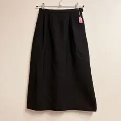 新品タグ付き 黒 タイトロングスカート スタイル8