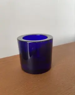 イッタラ×マリメッコ kivi キャンドル　ホルダー ブルーベリーブルー