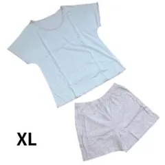 ✨人気✨ ルームウェア 上下セット XL レディース 半袖 ショートパンツ