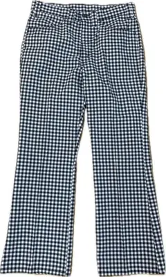 LEVI'S 70's flare slacks "GINGAM"fabricのサムネイル