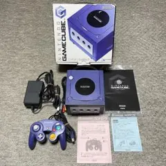 Nintendo ゲームキューブ本体 バイオレット 箱付き