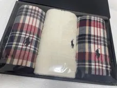 【新品未使用】RALPH LAUREN ハンドタオル2枚　ウォッシュタオル1枚のサムネイル