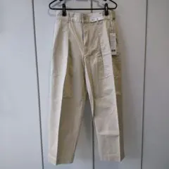 新品 UNIQLO Ｕ ユニクロ ベイカーパンツ 67 ベージュ