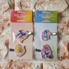 前髪クリップ　セーラームーン　マーズ　ヴィーナス　マーキュリー　ジュピター