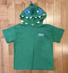 JPAPA 恐竜フード付き半袖T 150cm