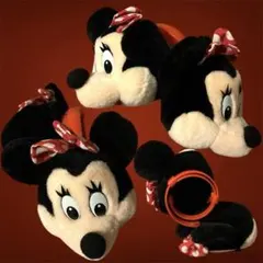 ミニー　イヤーマフ　耳当て　レトロ