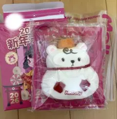 n*a様 メロジョイ 新年チーム 鏡餅熊 スクイーズ mellojoy