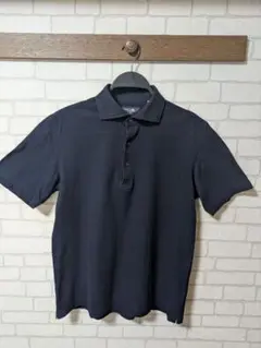 鎌倉シャツ カノコニット ポロシャツ size L ネイビー　スプレッドのサムネイル