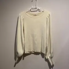 SLY クリーム色 ニット セーター FREE