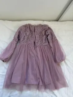 子供 ワンピース チュールワンピース　140