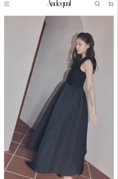 andequal jacquard docking onepiece - メルカリ