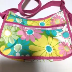 LeSportsac　花柄　ショルダーバッグ　美品
