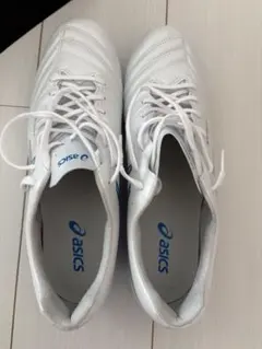 asics サッカーシューズ・スパイク ホワイト/ブルー