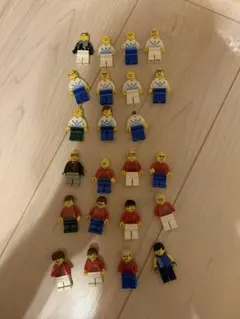 正規品　オールドレゴ　サッカー選手　ミニフィグ　ユニフォーム