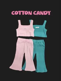 韓国子供服 cotton candy セットアップ