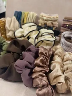 シュシュ　ヘアゴム まとめ売り